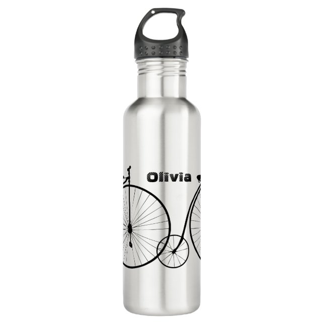 The penny-farthing Bicycle 710 Ml Water Bottle (Front)
