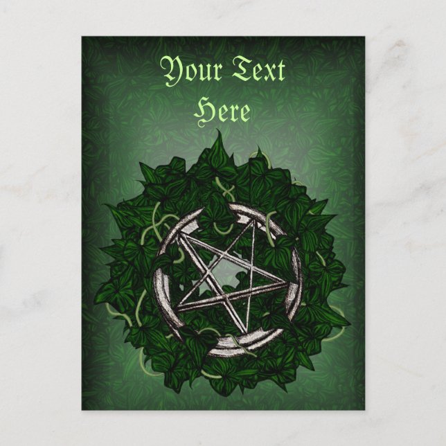 The Pentacle & The Ivy Postcard (Front)