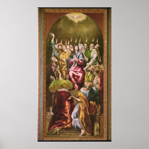 The Pentecost, c.1604-14 Poster