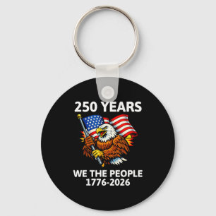 The people 1776–2026 250 years of freedom key ring