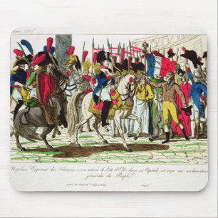 The People of Paris Acclaiming Napoleon Mouse Pad