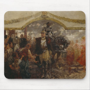 The People Render Homage to Bismarck, 1911 Mouse Pad