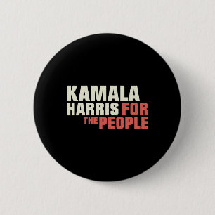 The People Shirt Kamala Harris 2024 Election Anti 6 Cm Round Badge
