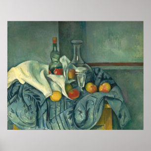 The Peppermint Bottle - Paul Cézanne Fine Art Poster