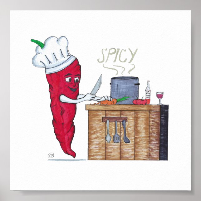 The Pepperz, Cooking, Poster (Front)