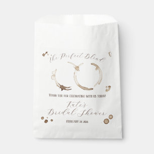 The Perfect Blend, Coffee, Stains, Bridal Shower Favour Bag