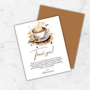 The Perfect Blend Couples Shower Thank You Card