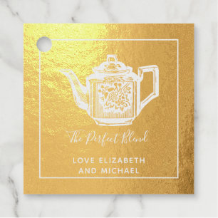 The Perfect Blend Wedding Bridal Shower Thank You Favour Tags