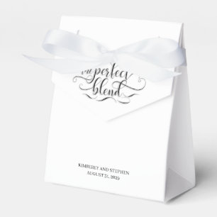 The Perfect Blend Wedding Favour Box