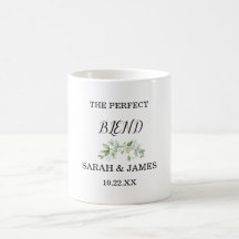 The Perfect Blend Wedding Mug Favour