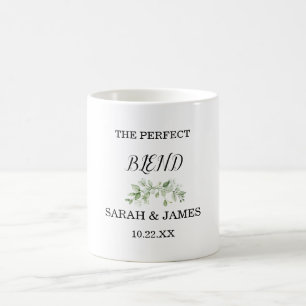 The Perfect Blend Wedding Mug Favour