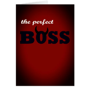 The Perfect Boss Funny Devil Horns