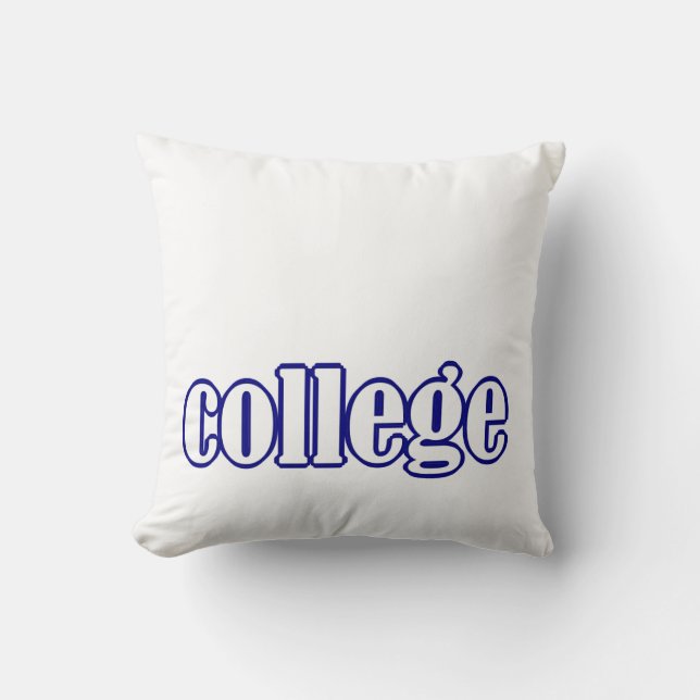The Perfect College Dorm Pillow (Front)