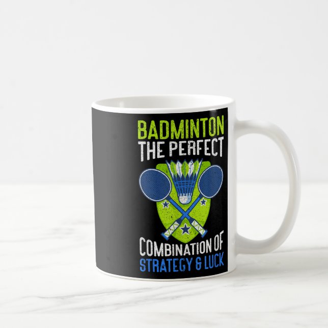 The Perfect Combination Of Strategy &amp; Luck Fun Coffee Mug (Right)