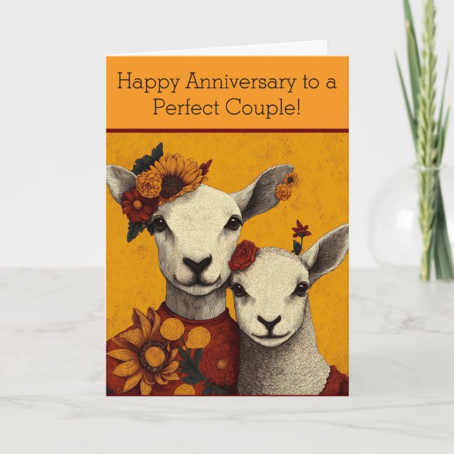THE PERFECT COUPLE ANNIVERSARY CARD (Front)
