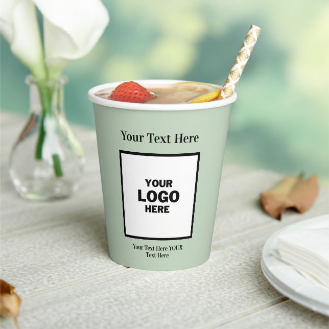 The Perfect Cup Sage Green Wedding (Insitu)