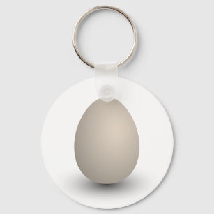 the perfect egg key ring