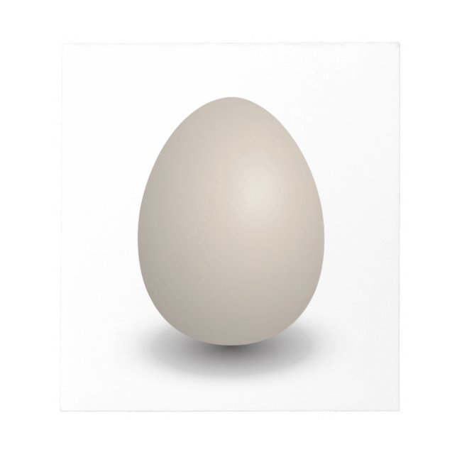 the perfect egg notepad (Front)