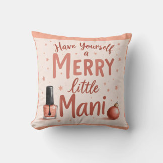 The perfect gift for those nail crazy friends cushion