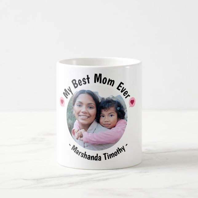 The Perfect Gift - Mum Make Her Day Unforgettable Coffee Mug (Center)