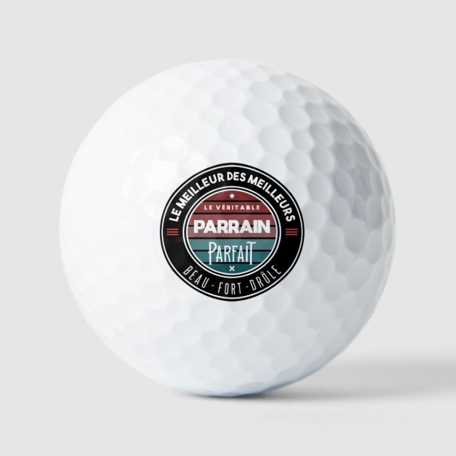 The perfect godfather golf balls (Front)