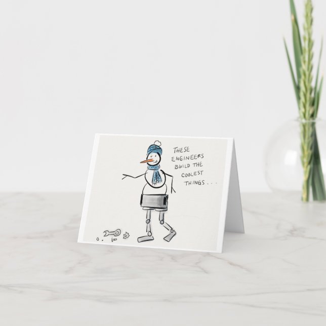 The perfect Holiday card for engineers! (Front)