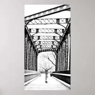 The Perfect Longboard Day Poster