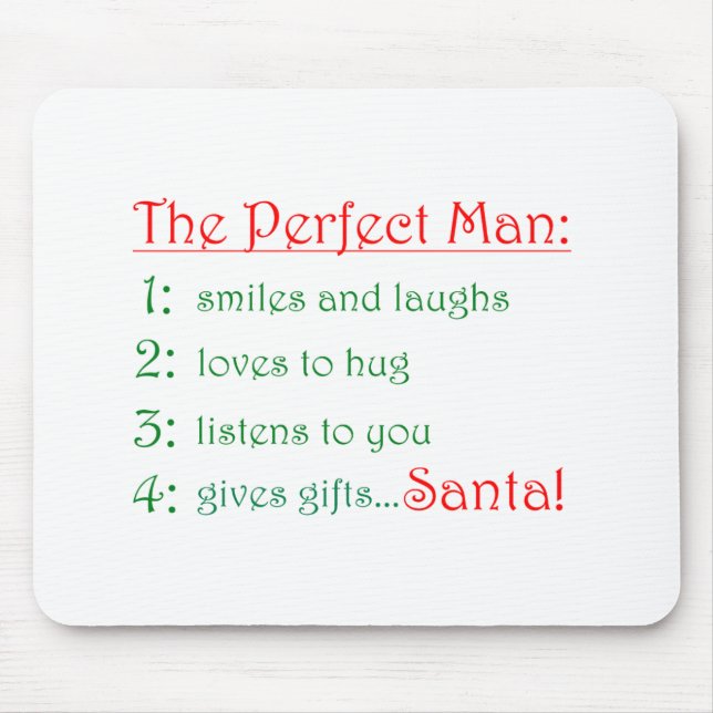 The Perfect Man -mousepad Mouse Pad (Front)