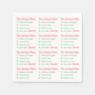 The Perfect Man-paper napkins