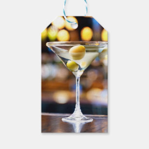 The Perfect Martini Coasters Gift Tags