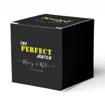 The PERFECT Match - Classic 2x2x2 Favour Box