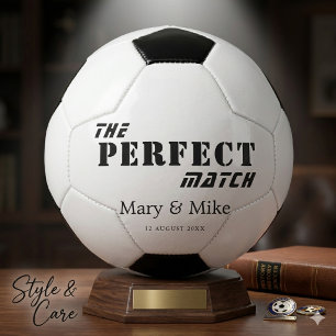 The PERFECT Match Couple Soccer Ball for Fun and P