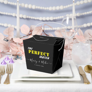 The PERFECT Match -  Large Take Out Favor Box