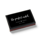 The perfect match Modern calligraphy wedding