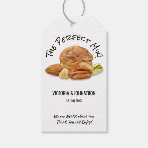The Perfect Mix Nuts Thank You Wedding Treat Gift Tags
