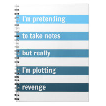 The perfect notebook for freaking people out.