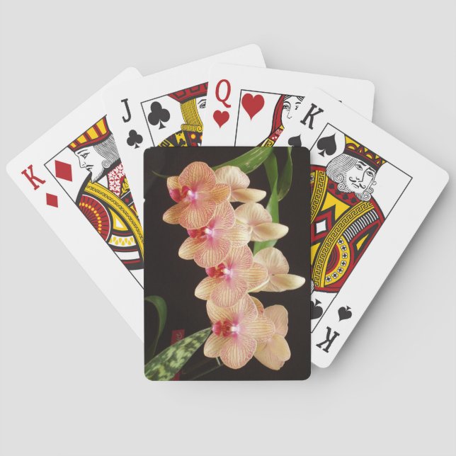 The Perfect Orchid Deck of Playing Cards (Back)