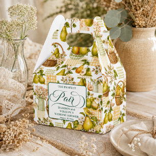 The Perfect Pair Cottagecore Wedding Shower Favour Box