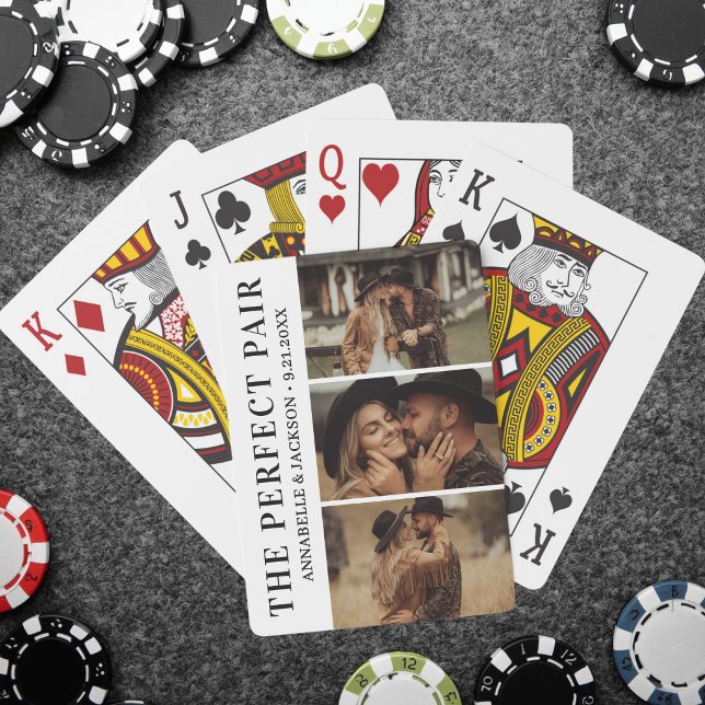 The Perfect Pair Photo Playing Cards (The Perfect Pair Photo Poker Cards)