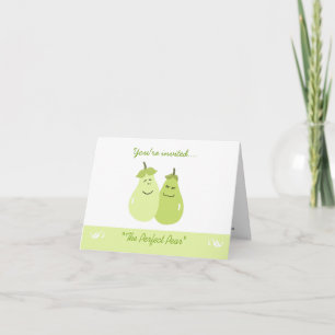 The Perfect Pear Whimsical Anniversary Card