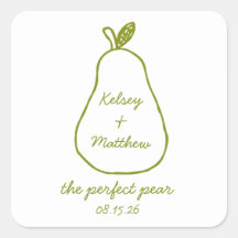 "The Perfect Pear" Whimsical Chic Wedding Shower