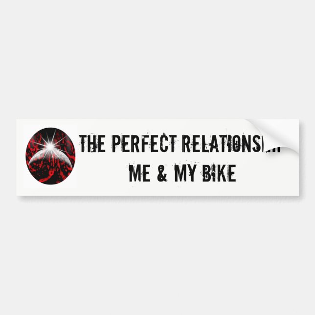 The perfect relationship sticker (Front)
