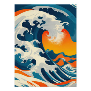 The Perfect Vintage Japanese Wave Poster
