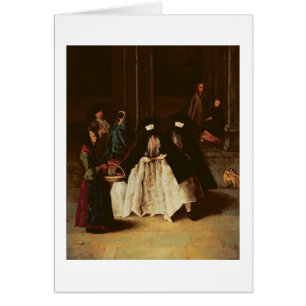 The Perfume Seller (oil on canvas) (see alo 166068