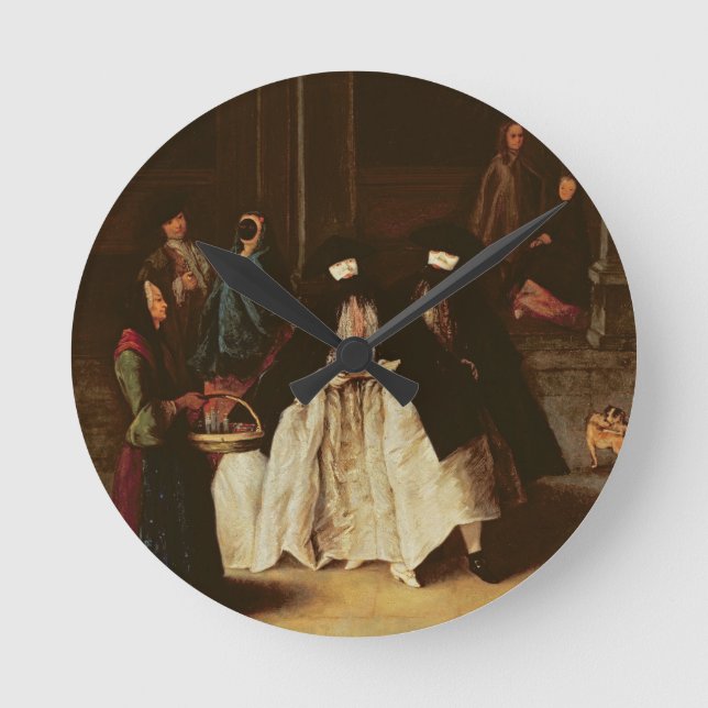 The Perfume Seller (oil on canvas) (see alo 166068 Round Clock (Front)