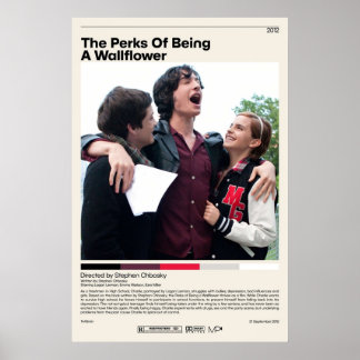 The Perks Of Being A Wallflower Stephen Chbosky Poster