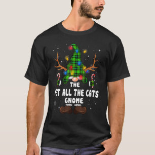 The Pet All The Cats Gnome Matching Family Group C T-Shirt
