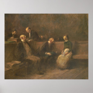 The Petition - Jean-Louis Forain Fine Art Poster