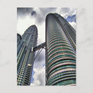 The Petronas Twins Postcard