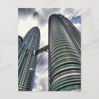 The Petronas Twins Postcard